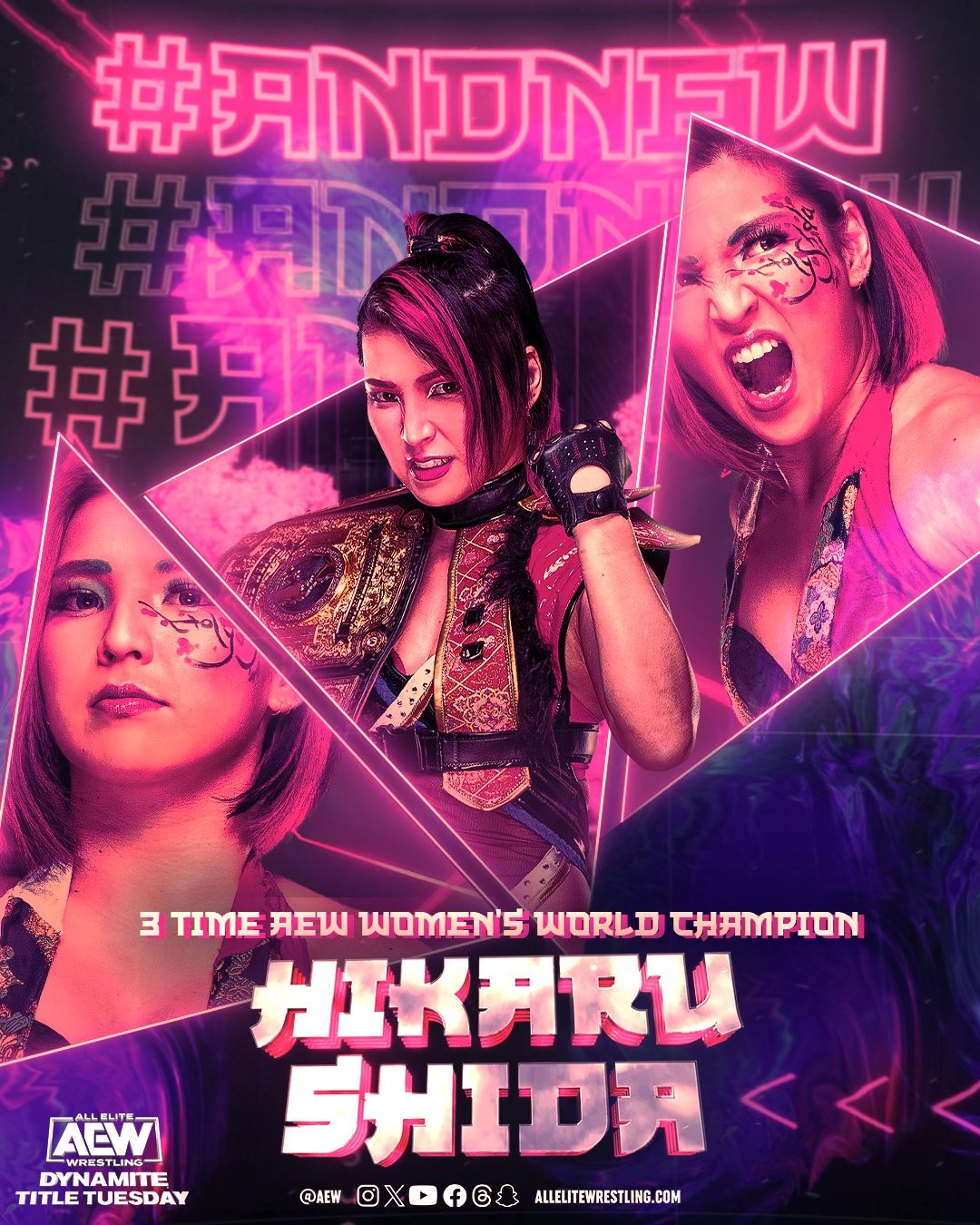 Hikaru Shida wins AEW Women’s Championship at Dynamite Title Tuesday