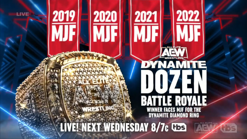 Dynamite Dozen battle royal set for next AEW Dynamite