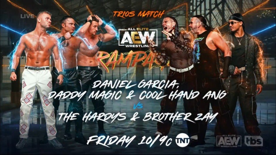 Four matches announced for AEW Rampage