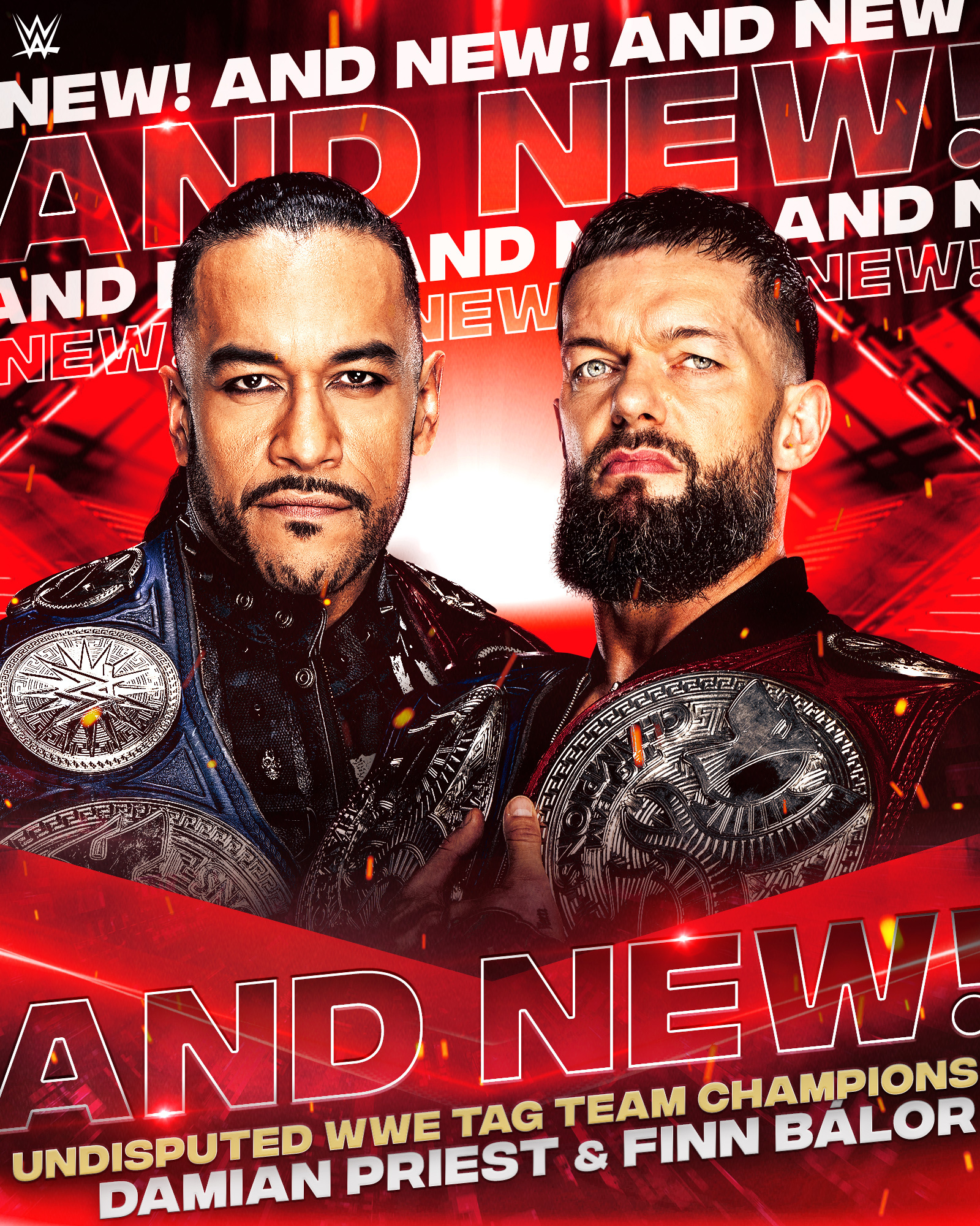 Undisputed Tag Team titles change hands on WWE Raw