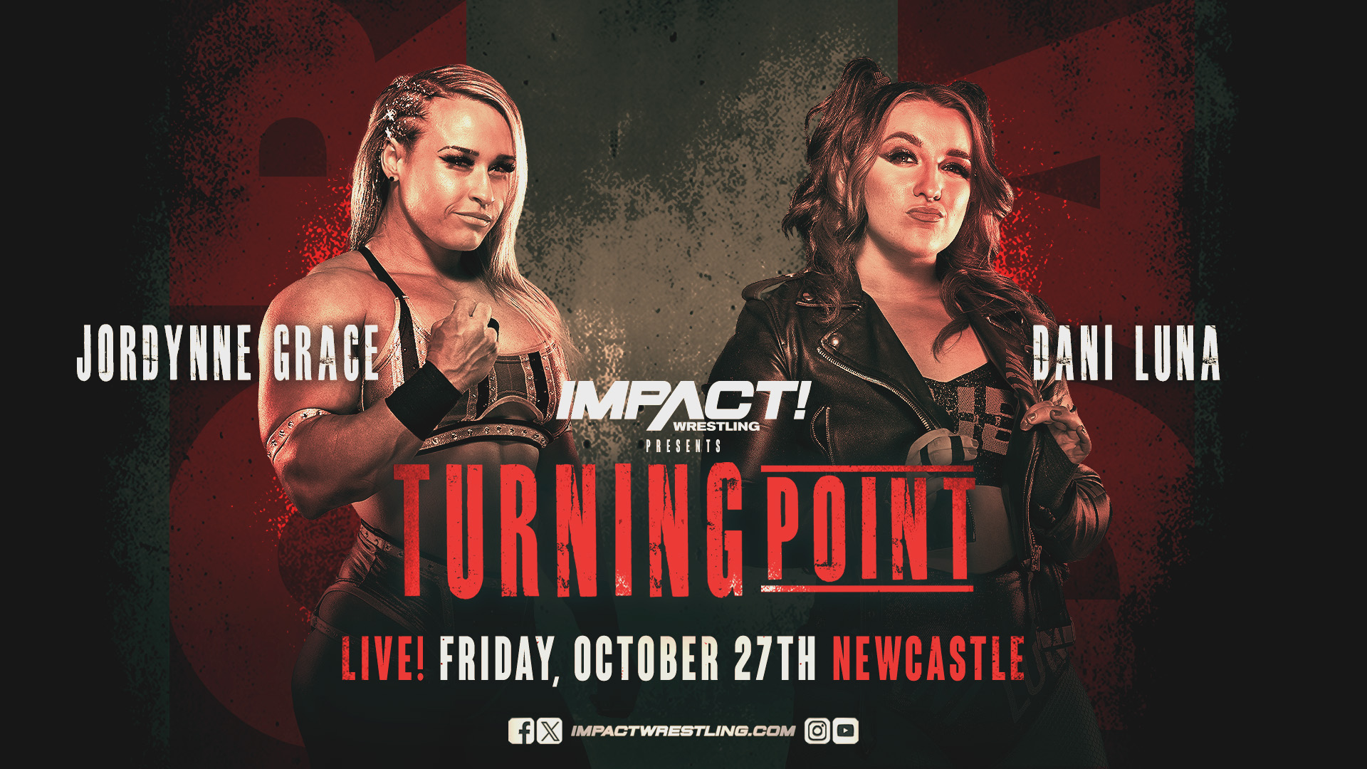 Jordynne Grace vs. Dani Luna announced for Impact Wrestling Turning Point