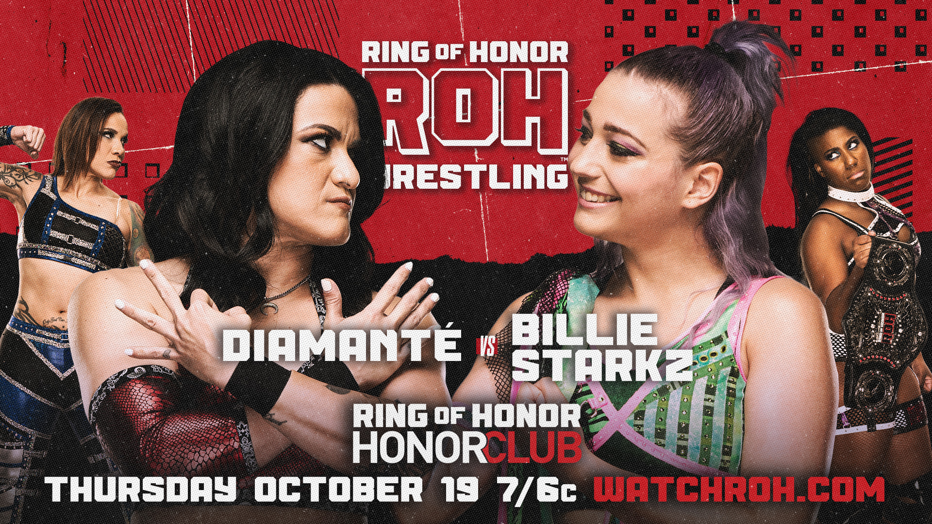 Ring of Honor TV results: Billie Starkz vs. Diamante, Ethan Page vs. Tony Nese