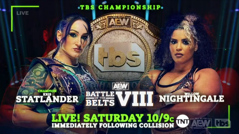 Two title matches added to AEW Battle of the Belts VIII