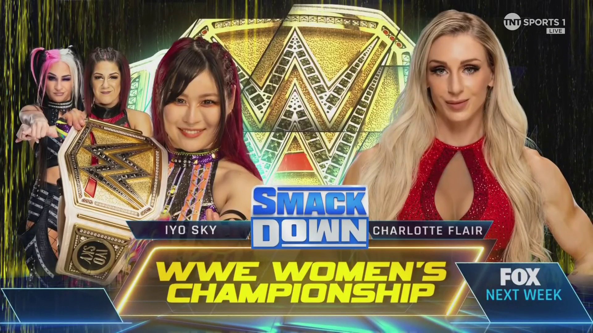 Women’s title match set for next week’s WWE SmackDown