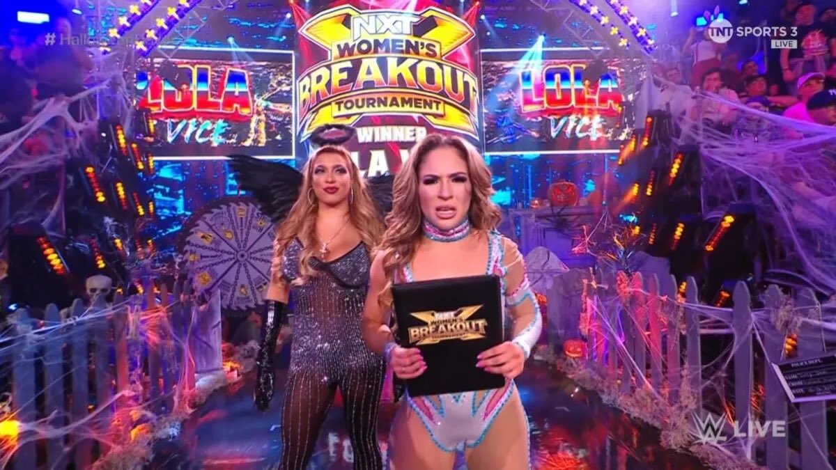 Lola Vice wins WWE NXT Women’s Breakout Tournament
