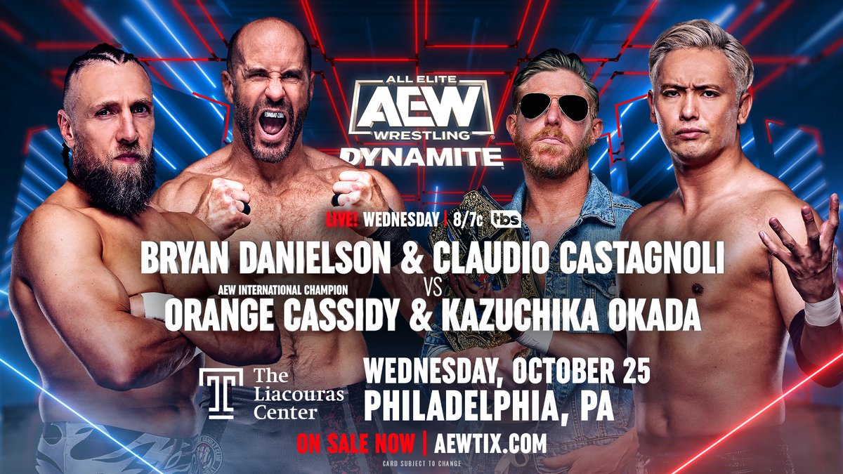Kazuchika Okada to team with Orange Cassidy on AEW Dynamite