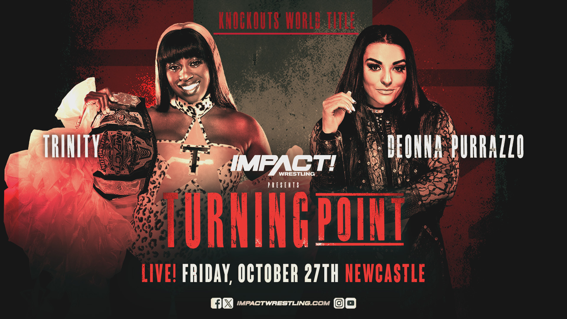 Knockouts title match announced for Impact Wrestling Turning Point
