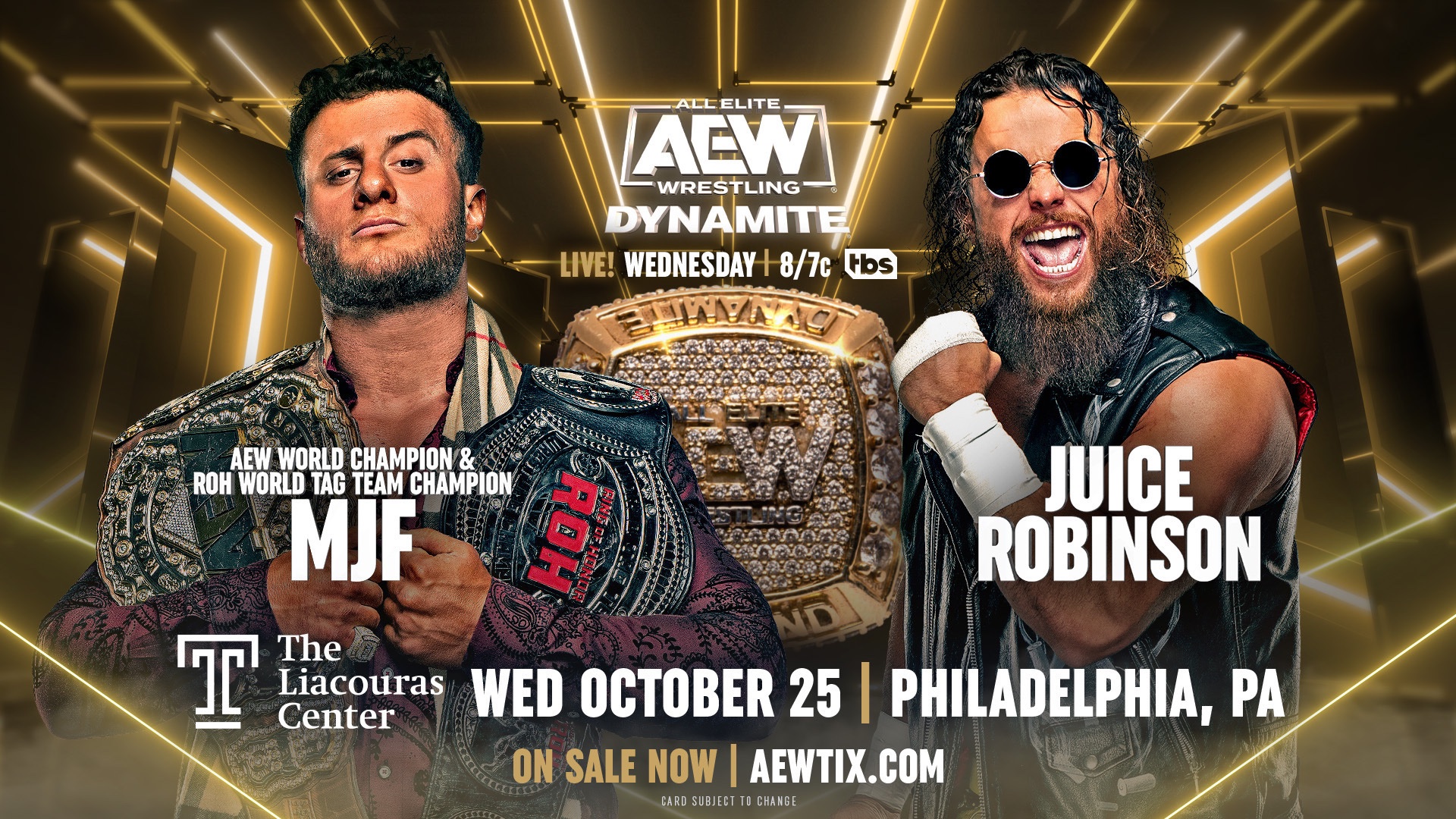 MJF vs. Juice Robinson to open AEW Dynamite