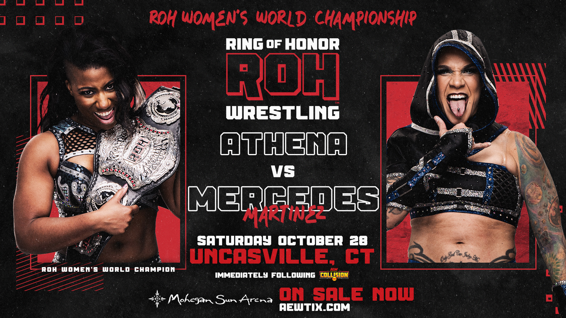 Ring of Honor TV live results: Athena vs. Mercedes Martinez title match