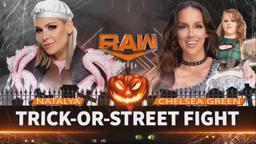 Natalya vs. Chelsea Green Trick-or-Street Fight set for WWE Raw