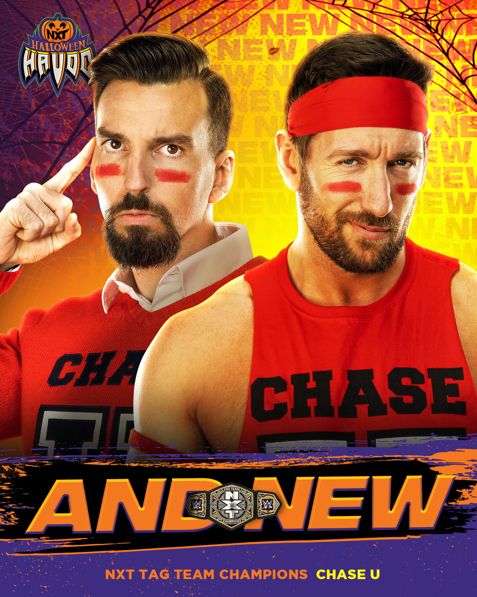Chase U win NXT Tag Team titles at Halloween Havoc night one