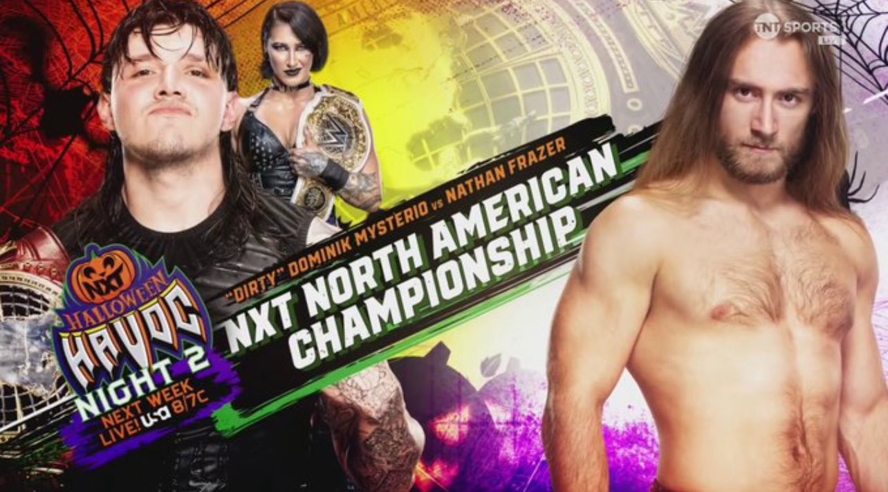 New title matches added to NXT Halloween Havoc night two