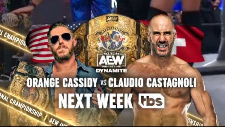 International title match set for next week’s AEW Dynamite