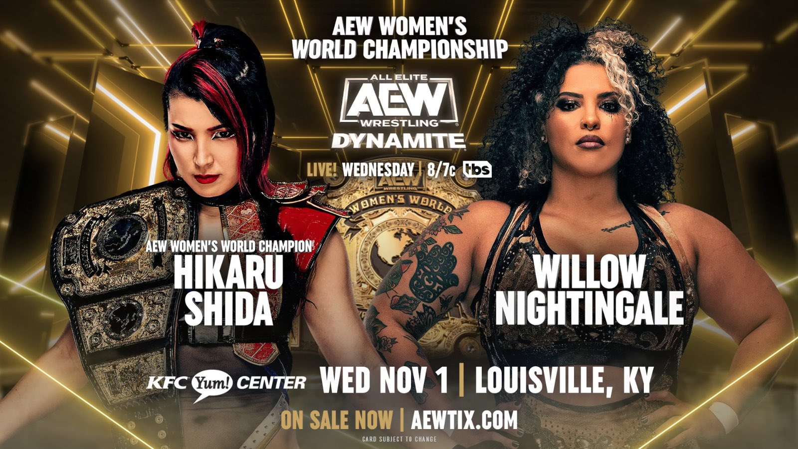 AEW Women’s Championship match set for Dynamite