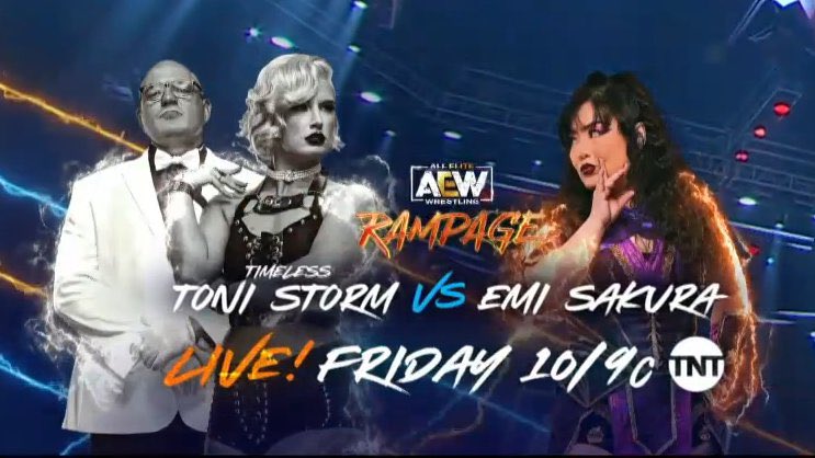 Toni Storm vs. Emi Sakura announced for AEW Rampage
