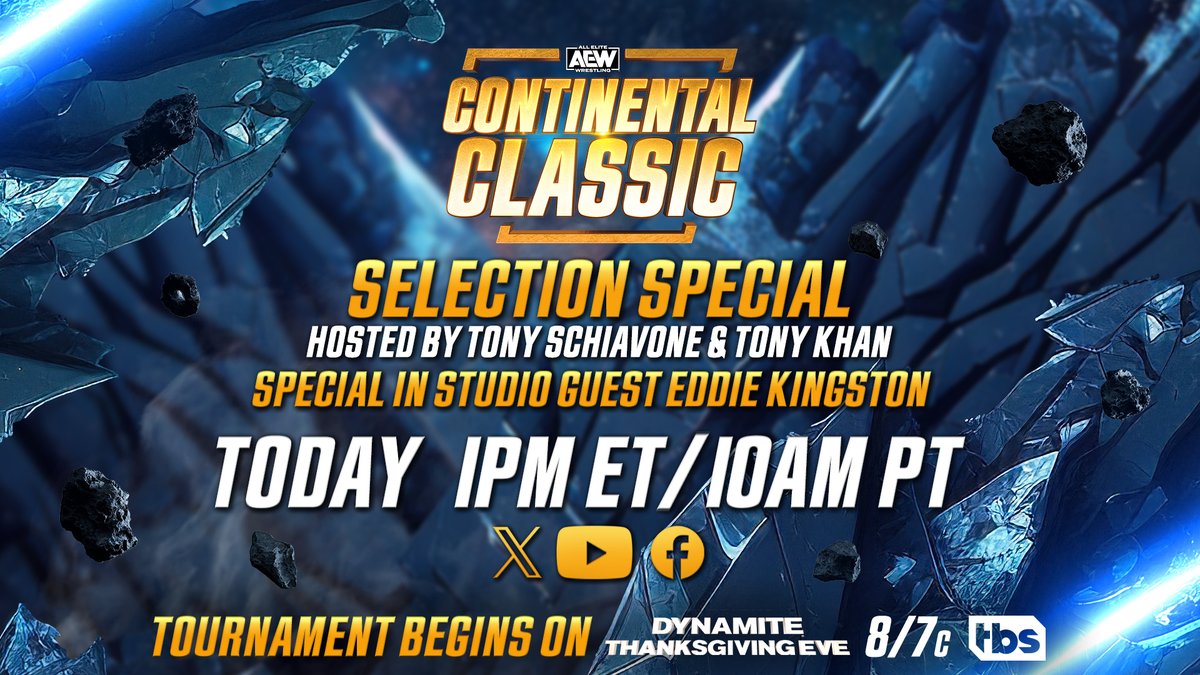 AEW reveals full list of entrants for Continental Classic tournament