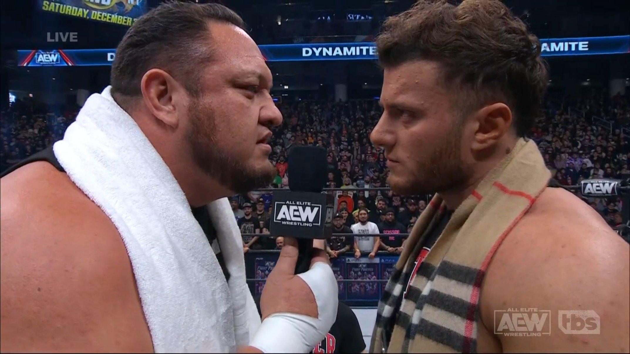 MJF vs. Samoa Joe World title match set for AEW Worlds End