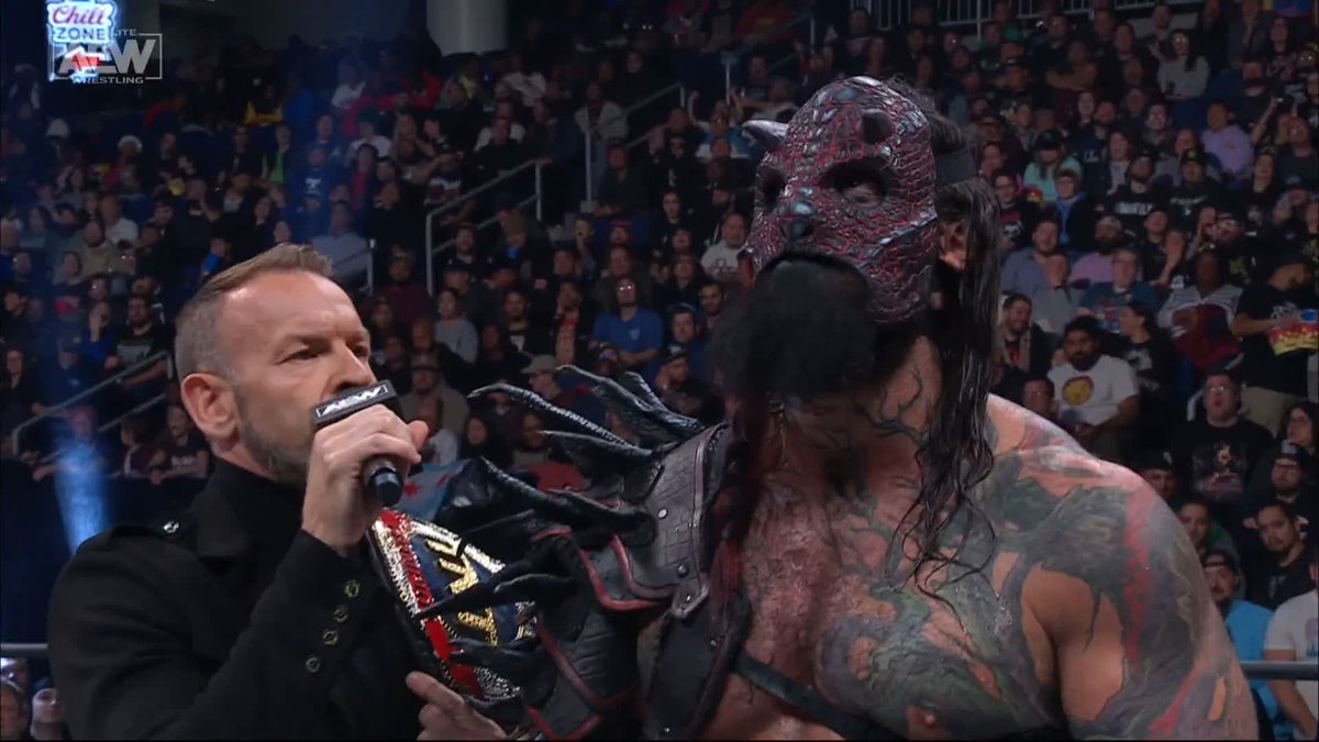 Luchasaurus given new name by Christian Cage on AEW Dynamite
