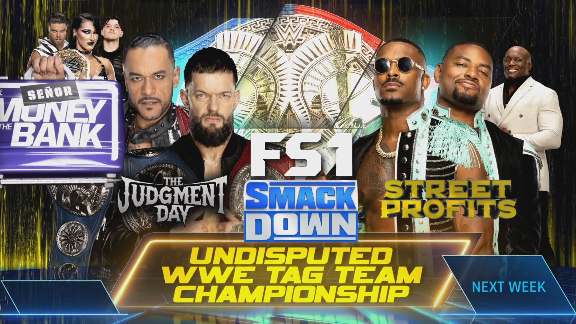 Tag Team title match announced for next week’s WWE SmackDown on FS1