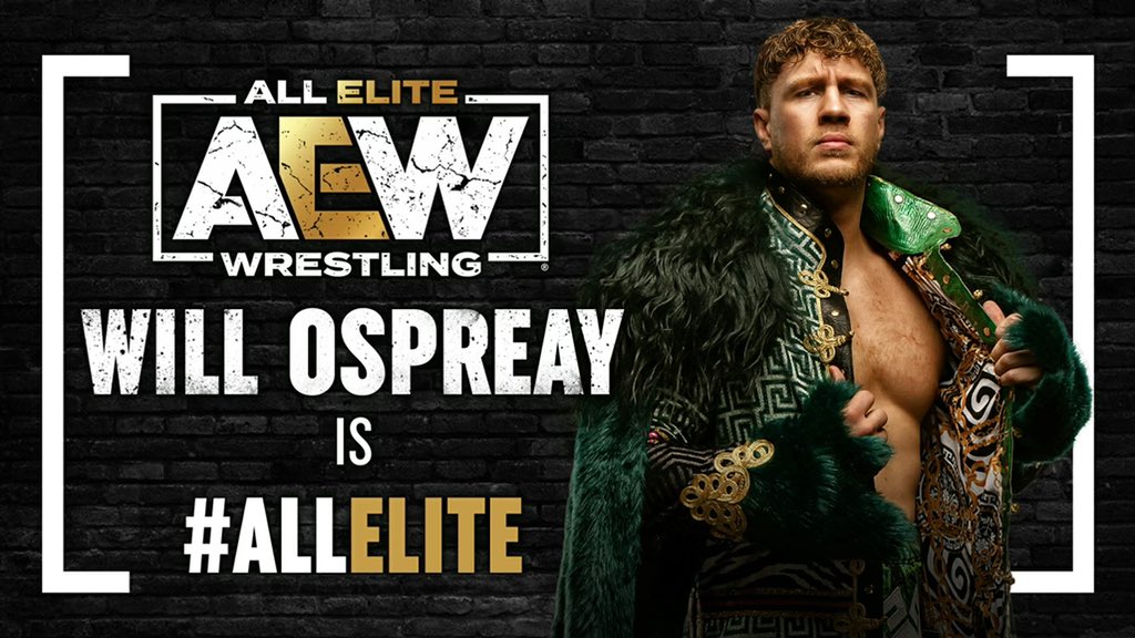 Will Ospreay signs multi-year AEW contract at Full Gear