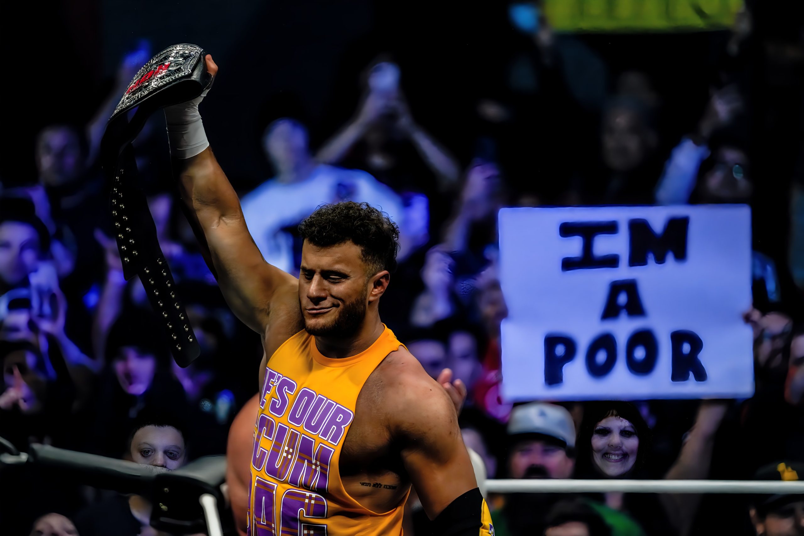 MJF successfully defends World title at AEW Full Gear, Adam Cole returns
