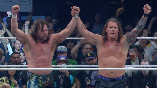 Kenny Omega & Chris Jericho earn future AEW Tag Team title match at Full Gear