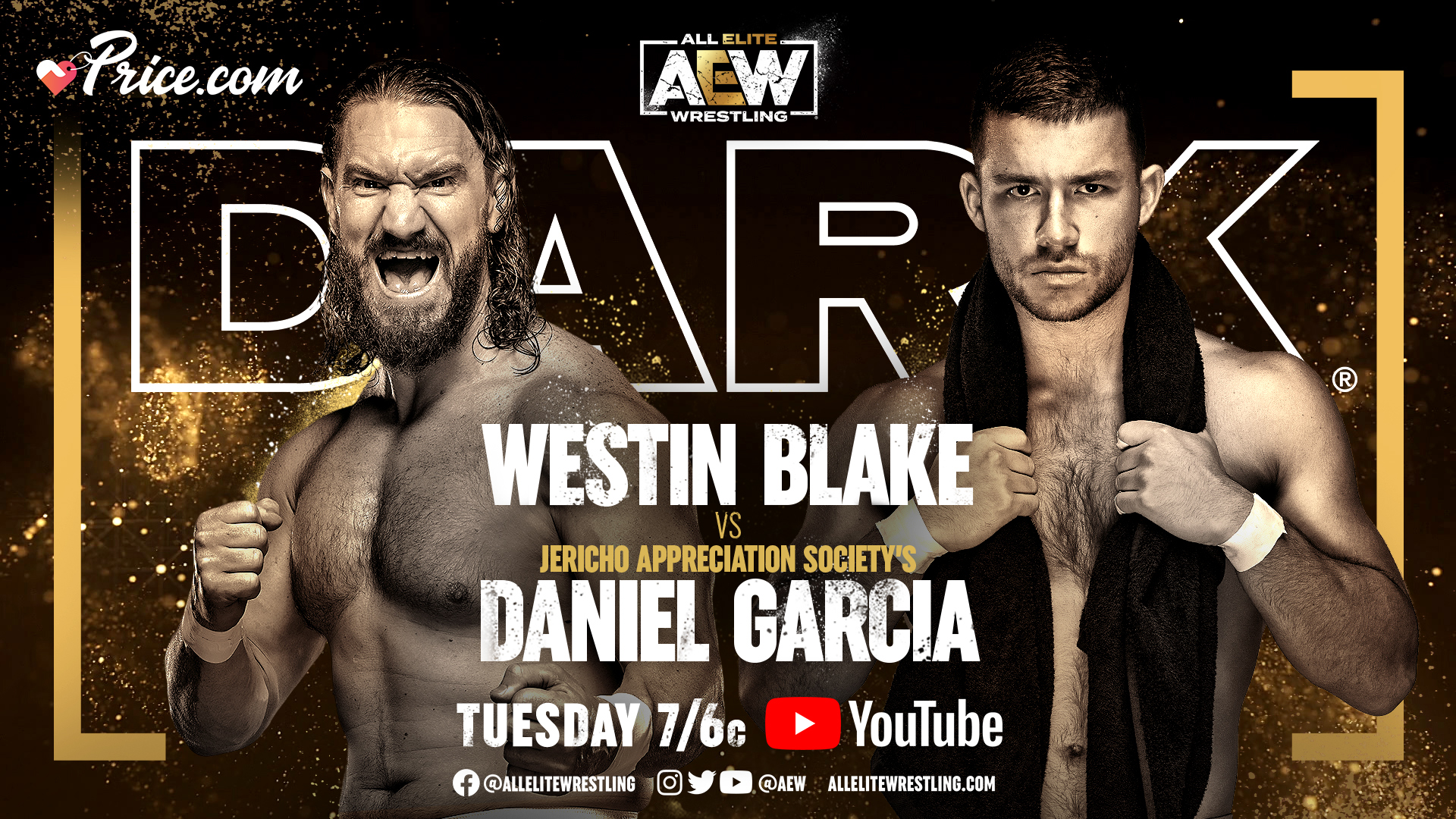 Westin Blake’s debut part of 14-match AEW Dark lineup