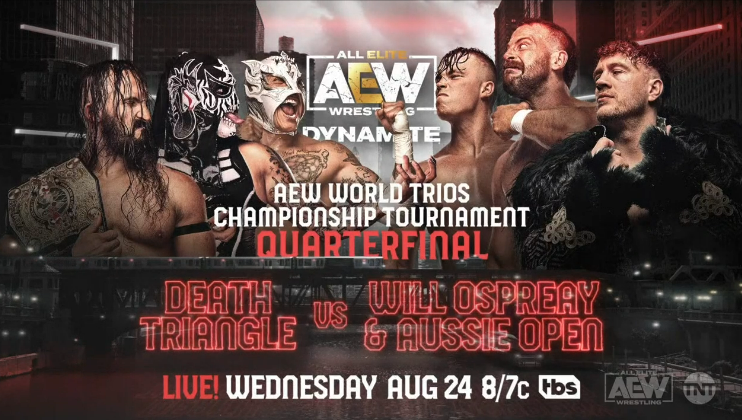 Death Triangle vs. Will Ospreay & Aussie Open set for August 24 AEW Dynamite