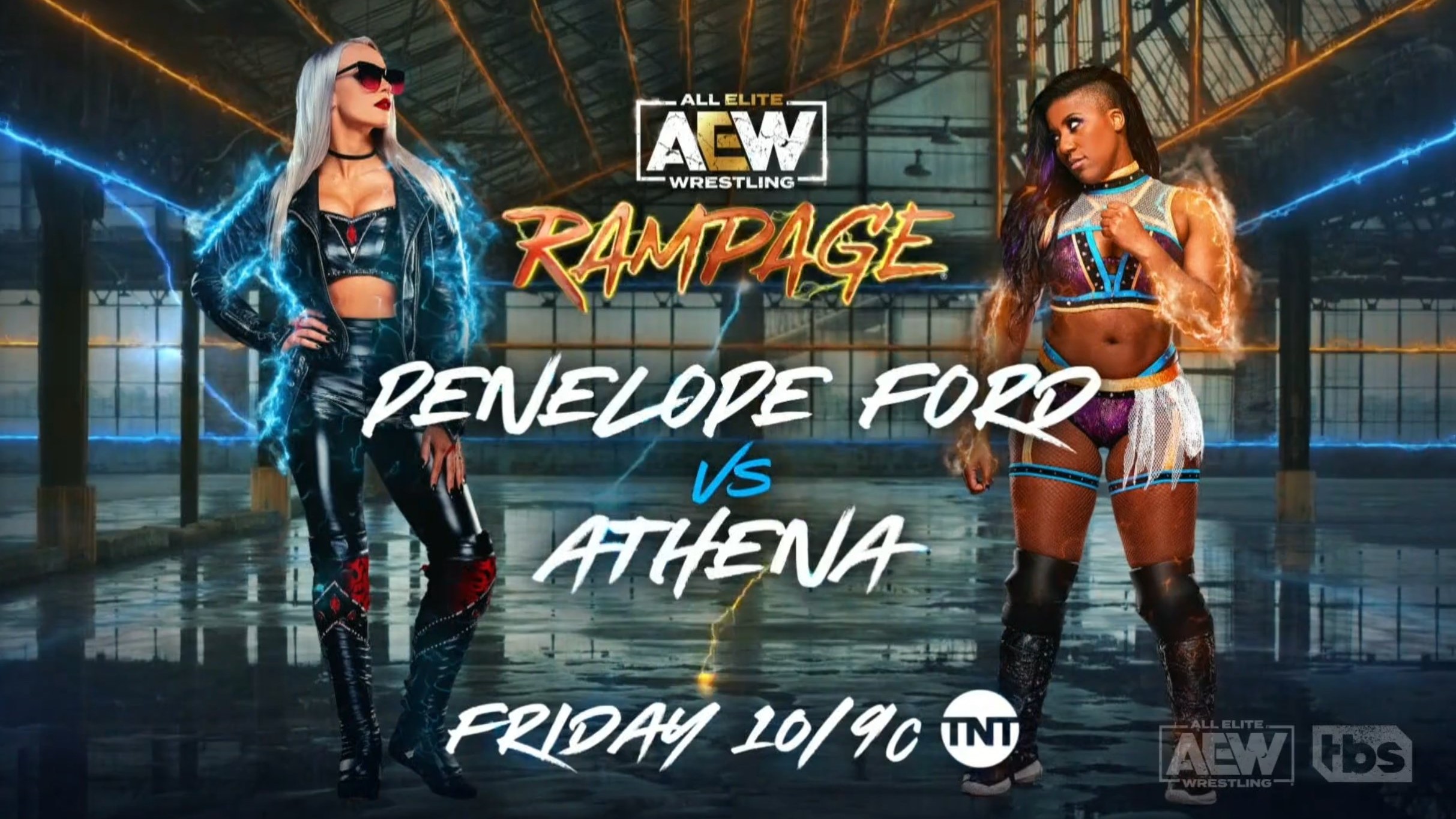 Athena vs. Penelope Ford added to AEW Rampage