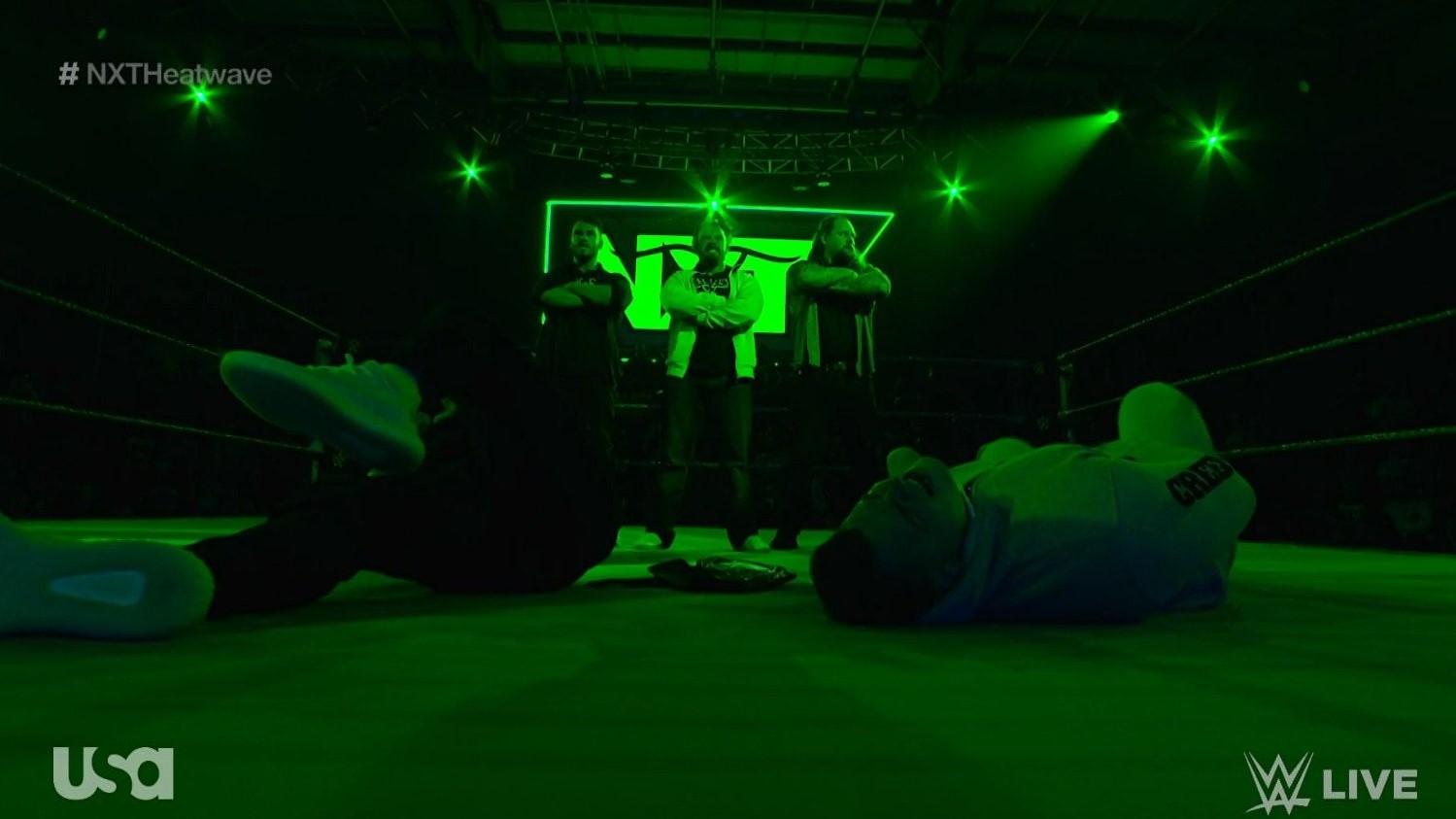 Gallus appear at WWE NXT Heatwave, attack Diamond Mine