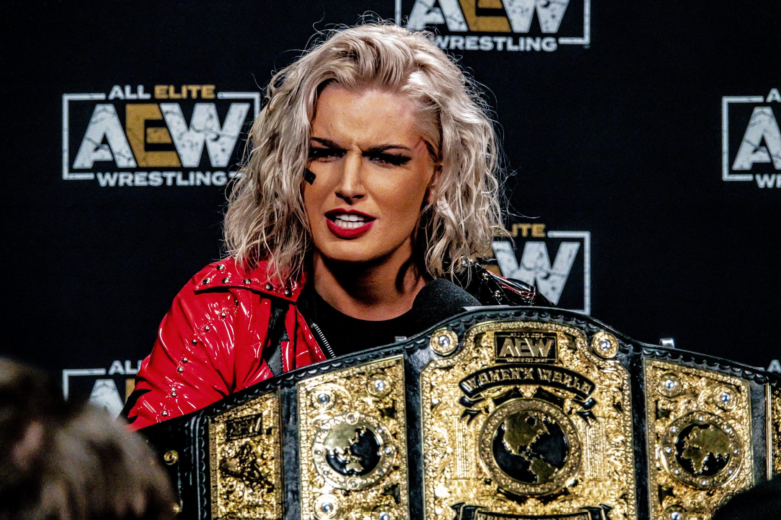 AEW’s Toni Storm: ‘Thunder Rosa says she’s injured’