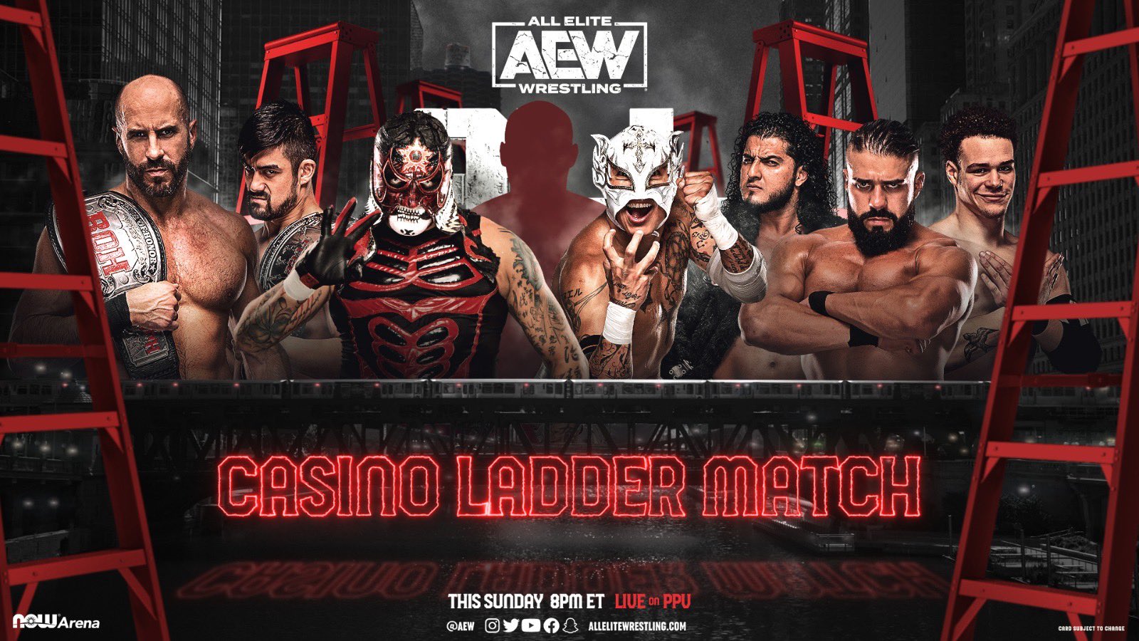 AEW reveals seven participants for Casino Ladder Match at All Out