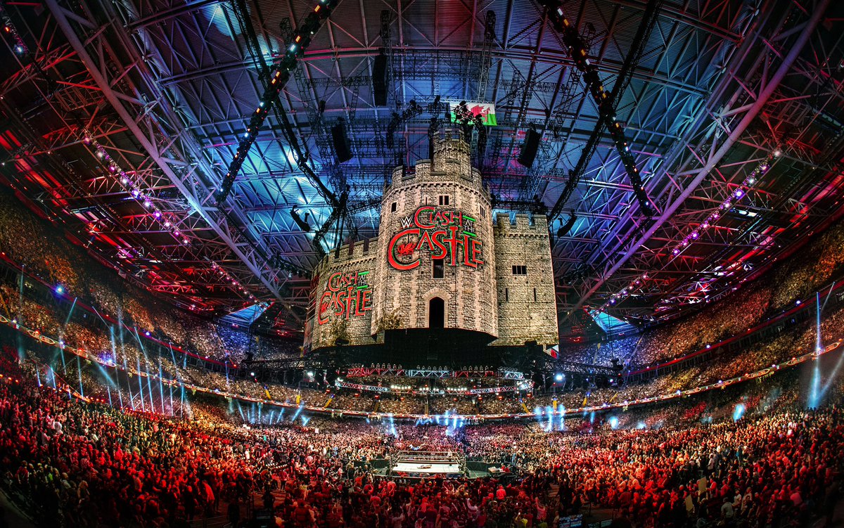 WWE touts success of Clash at the Castle event