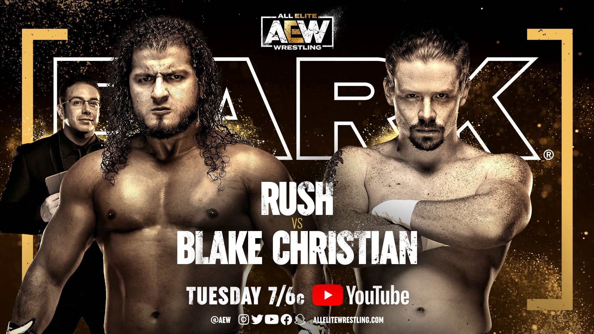 Rush vs. Blake Christian part of 13-match AEW Dark lineup