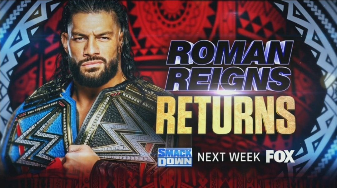 Roman Reigns, Tag Team title match set for next week’s WWE SmackDown