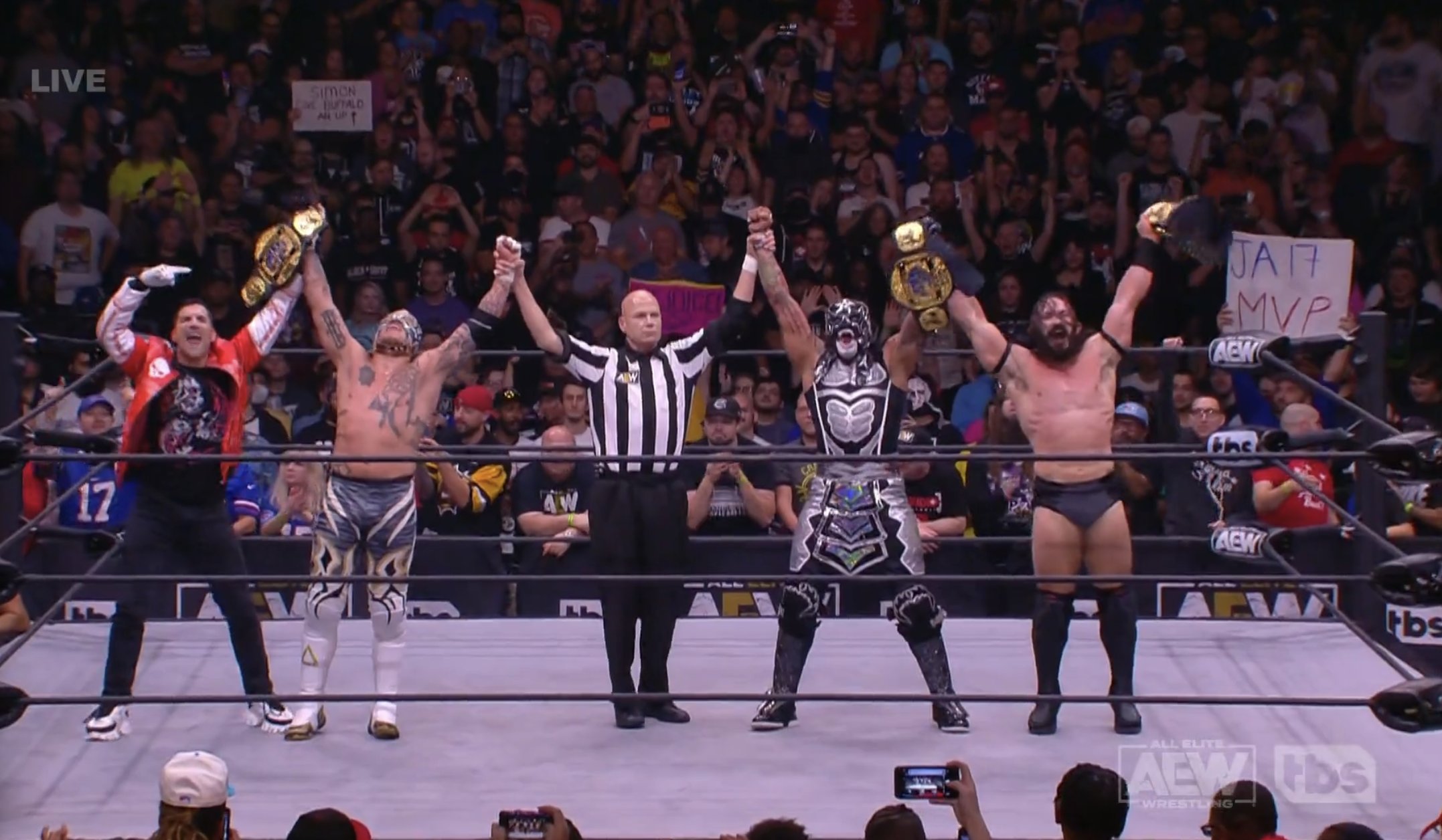 Death Triangle crowned new AEW World Trios Champions