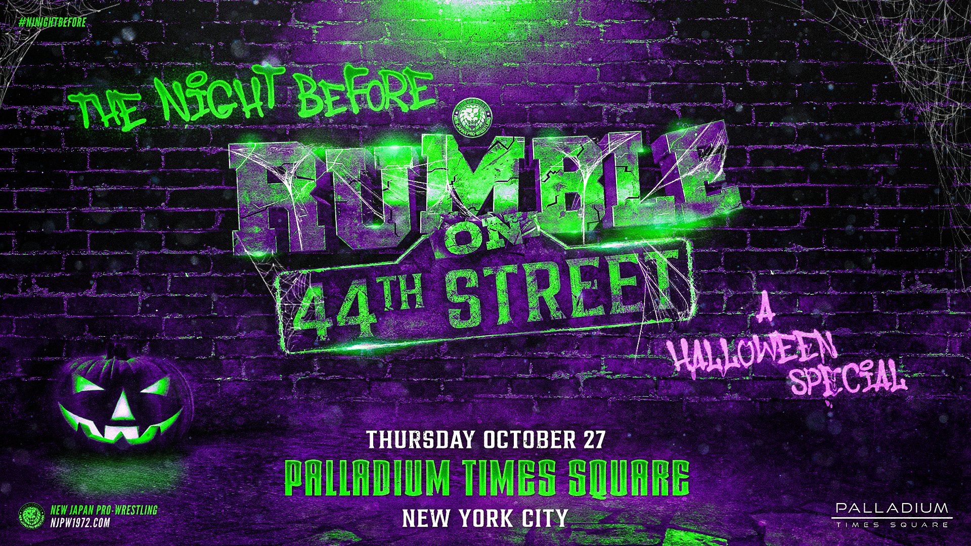 NJPW announces second October PPV for New York City