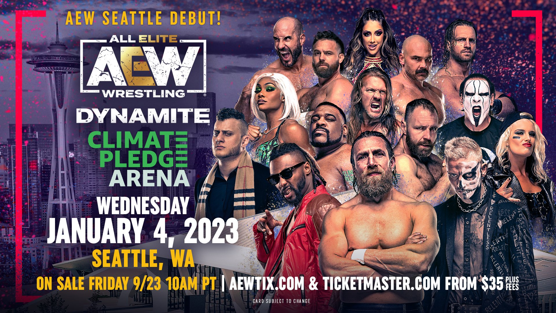 AEW to make Seattle debut in January 2023
