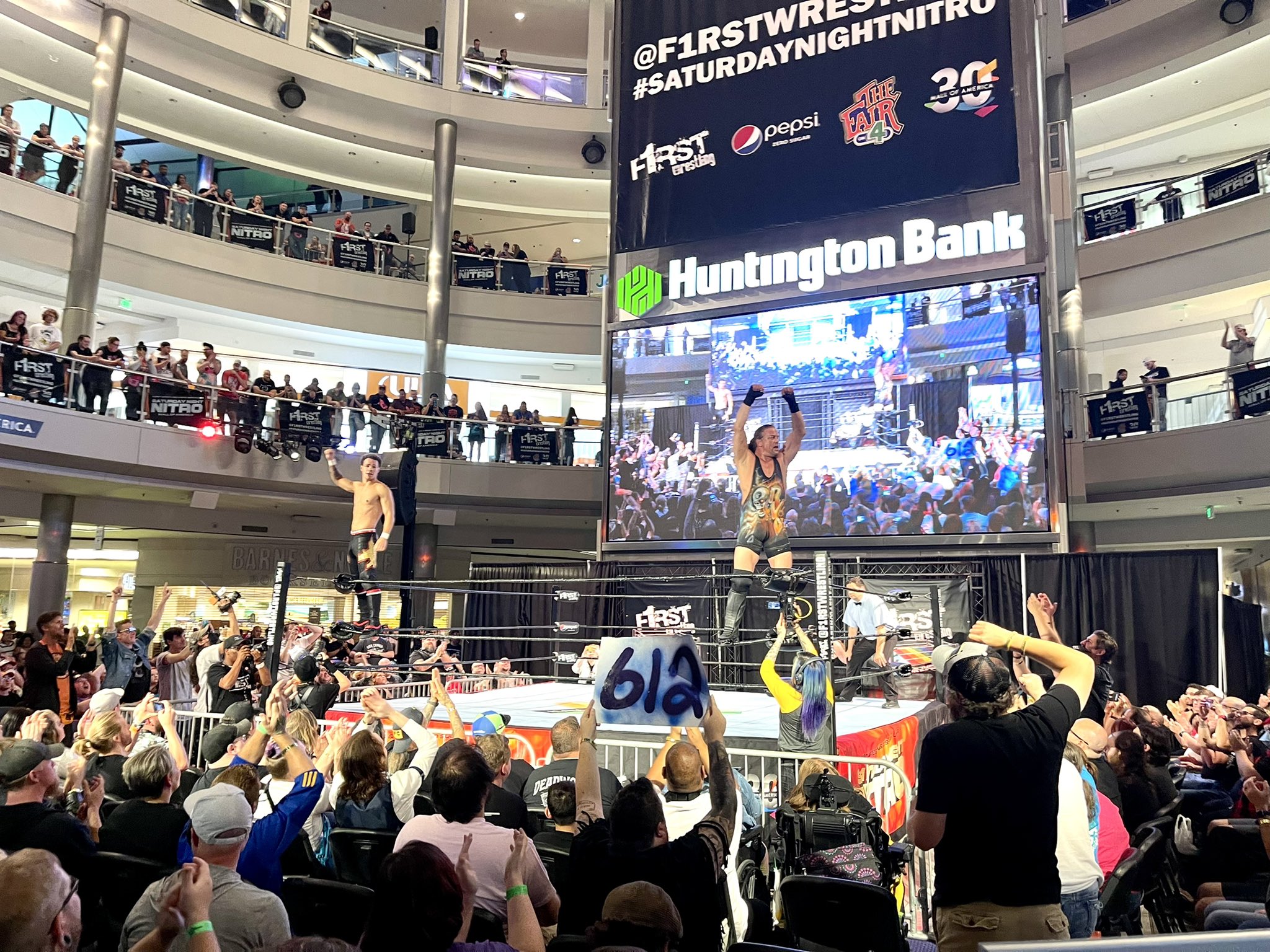 Pro wrestling returns to Mall of America at F1RST Wrestling Saturday Night Nitro