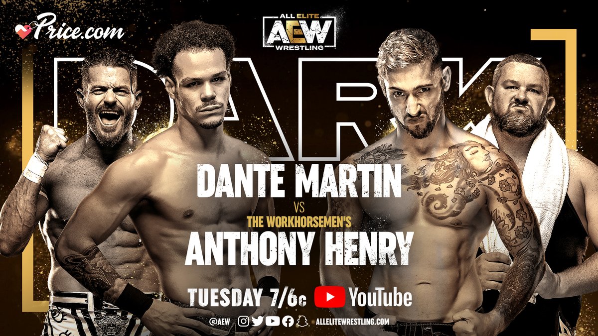 AEW Dark results: Anthony Henry vs. Dante Martin