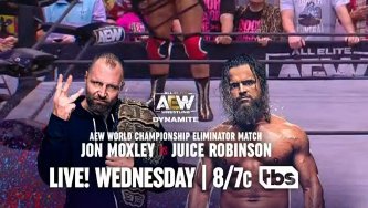 Jon Moxley vs. Juice Robinson World title eliminator set for AEW Dynamite