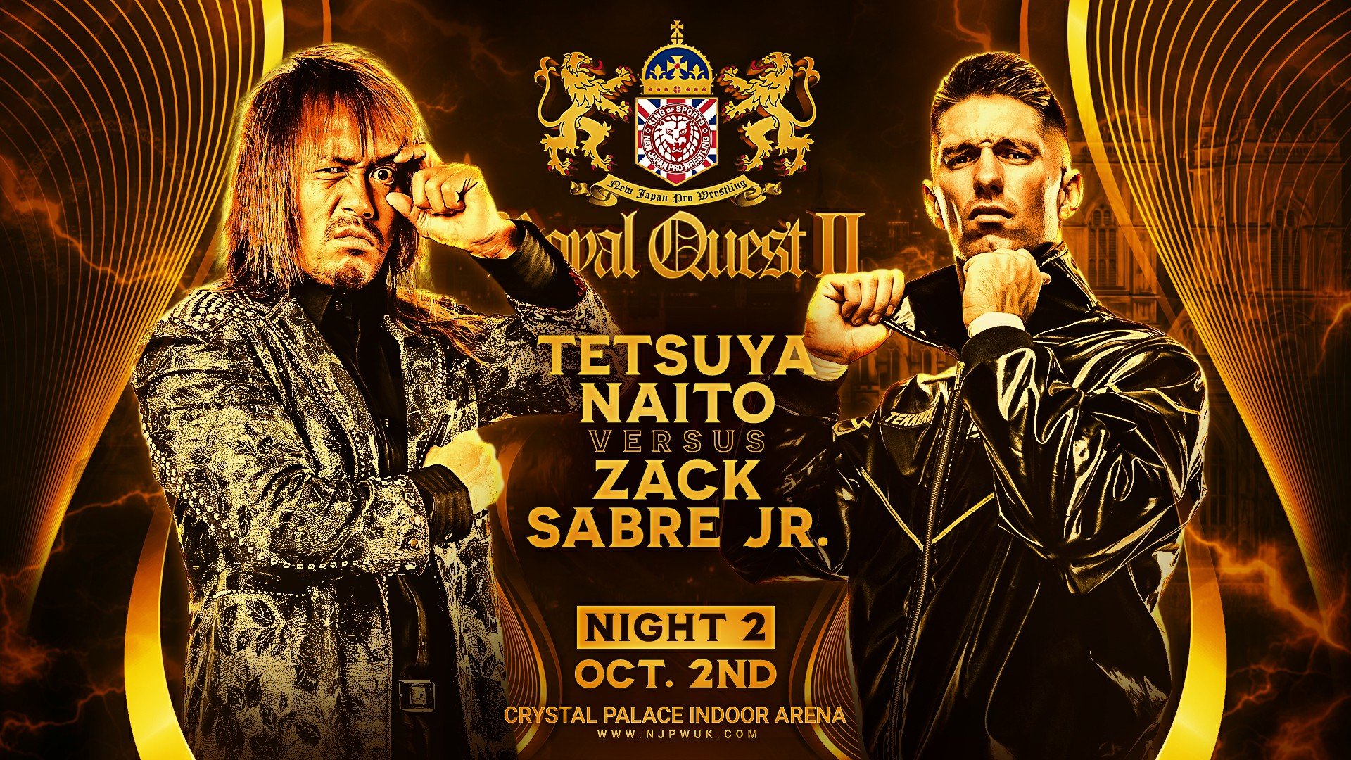 NJPW Royal Quest II night two results: Tetsuya Naito vs. Zack Sabre Jr.