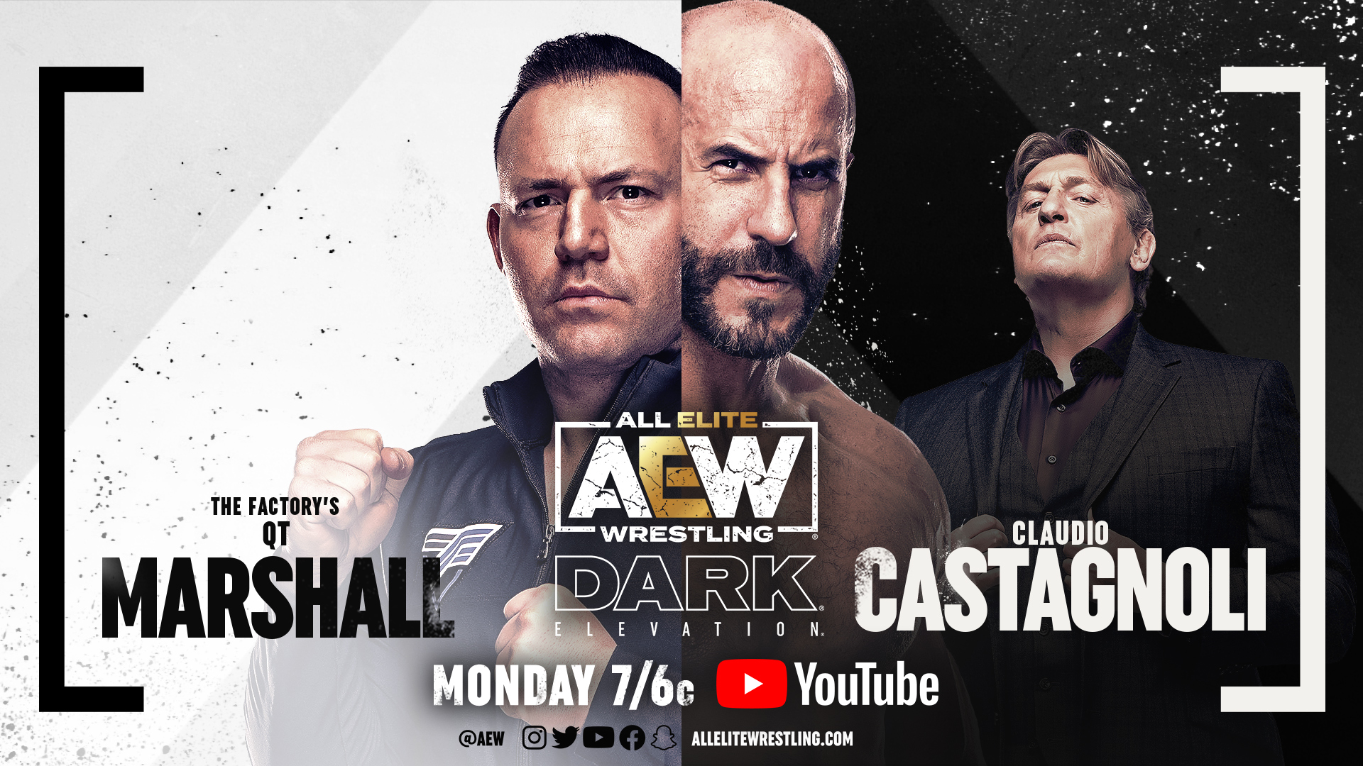 AEW Dark Elevation results: Claudio Castagnoli vs. QT Marshall