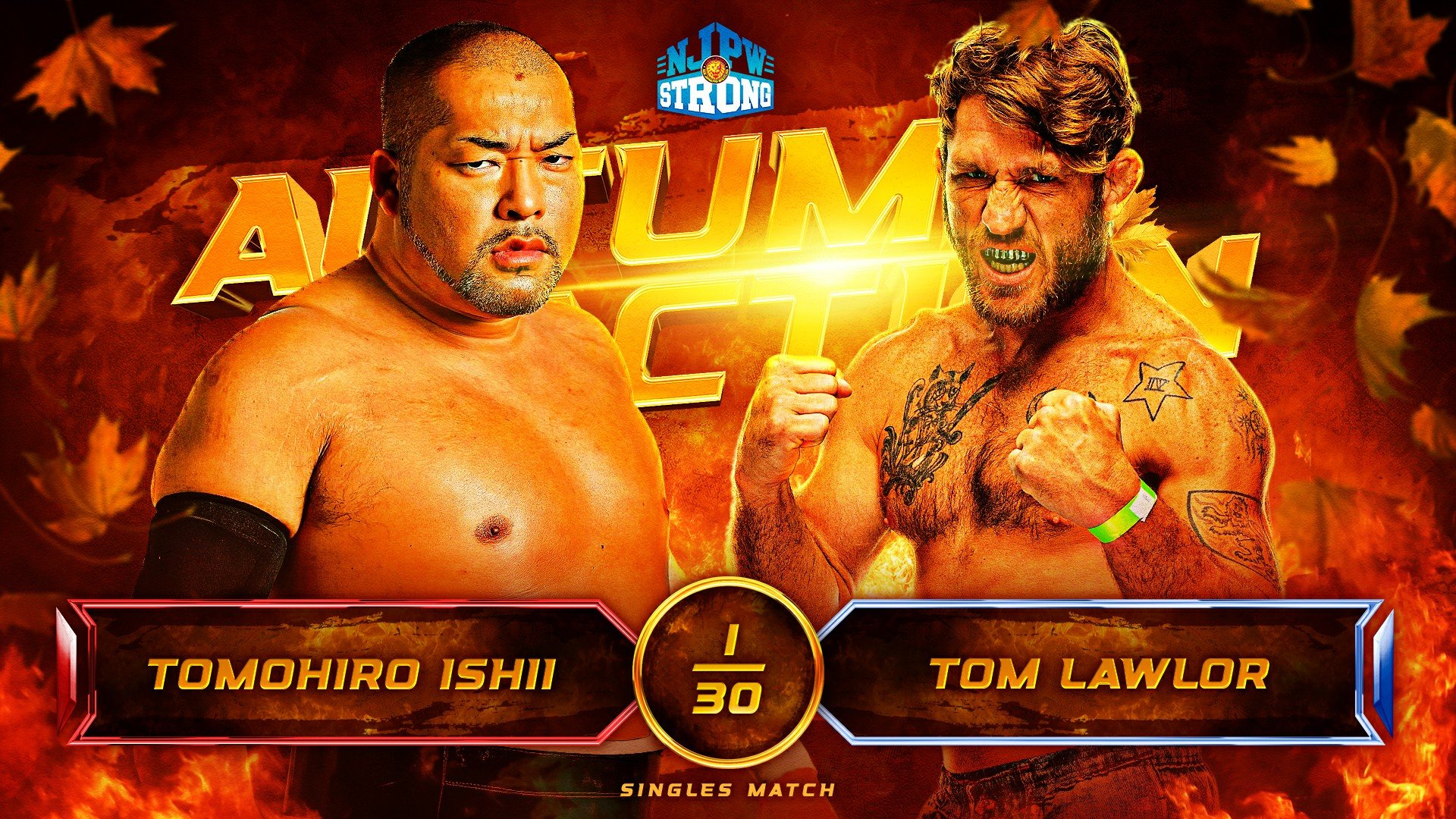 Tomohiro Ishii vs. ‘Filthy’ Tom Lawlor headlining this week’s NJPW Strong
