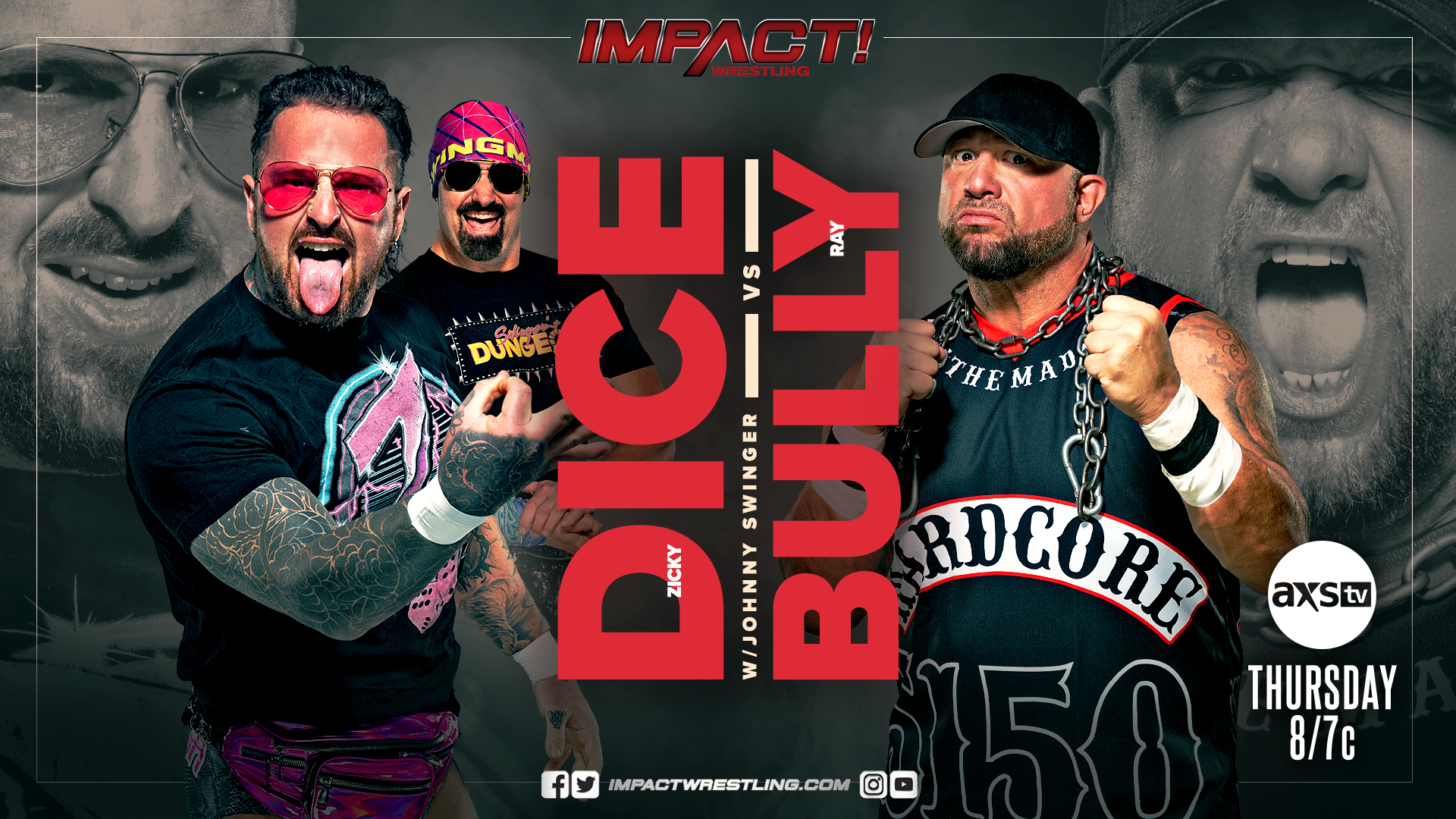 Bully Ray vs. Zicky Dice set for Impact Wrestling