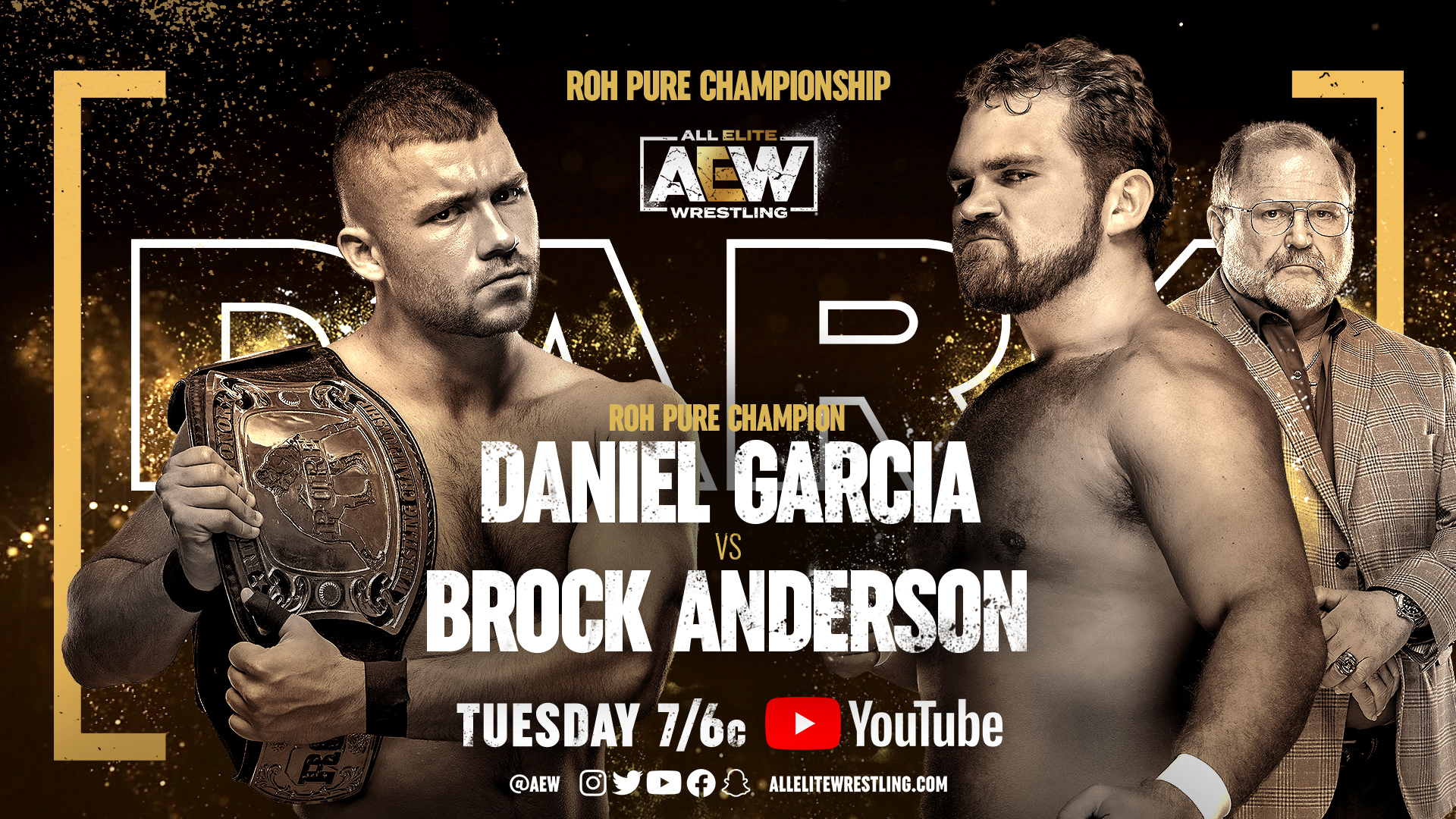 AEW Dark results: Daniel Garcia vs. Brock Anderson ROH Pure Title match