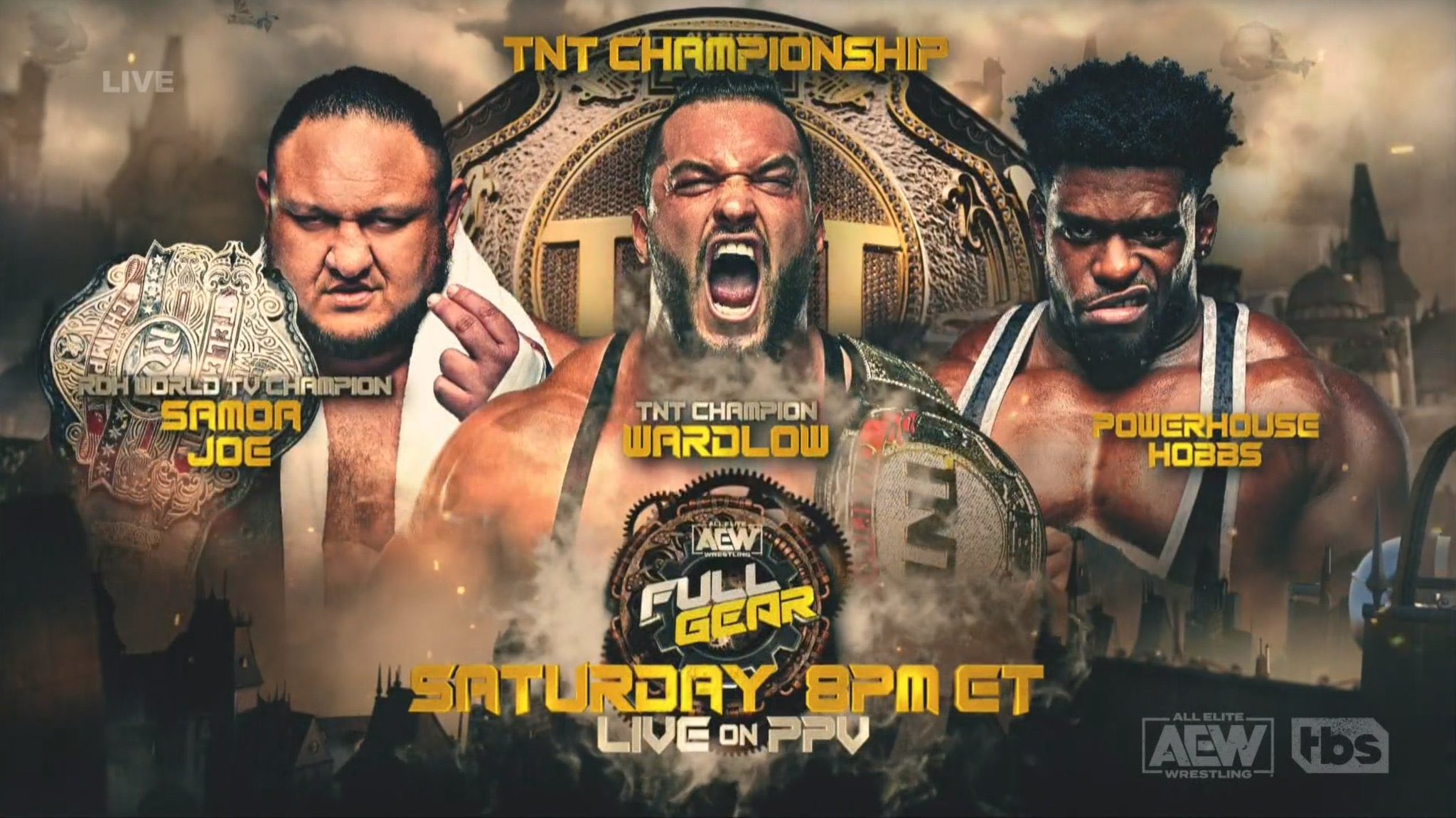 TNT title match added to AEW Full Gear
