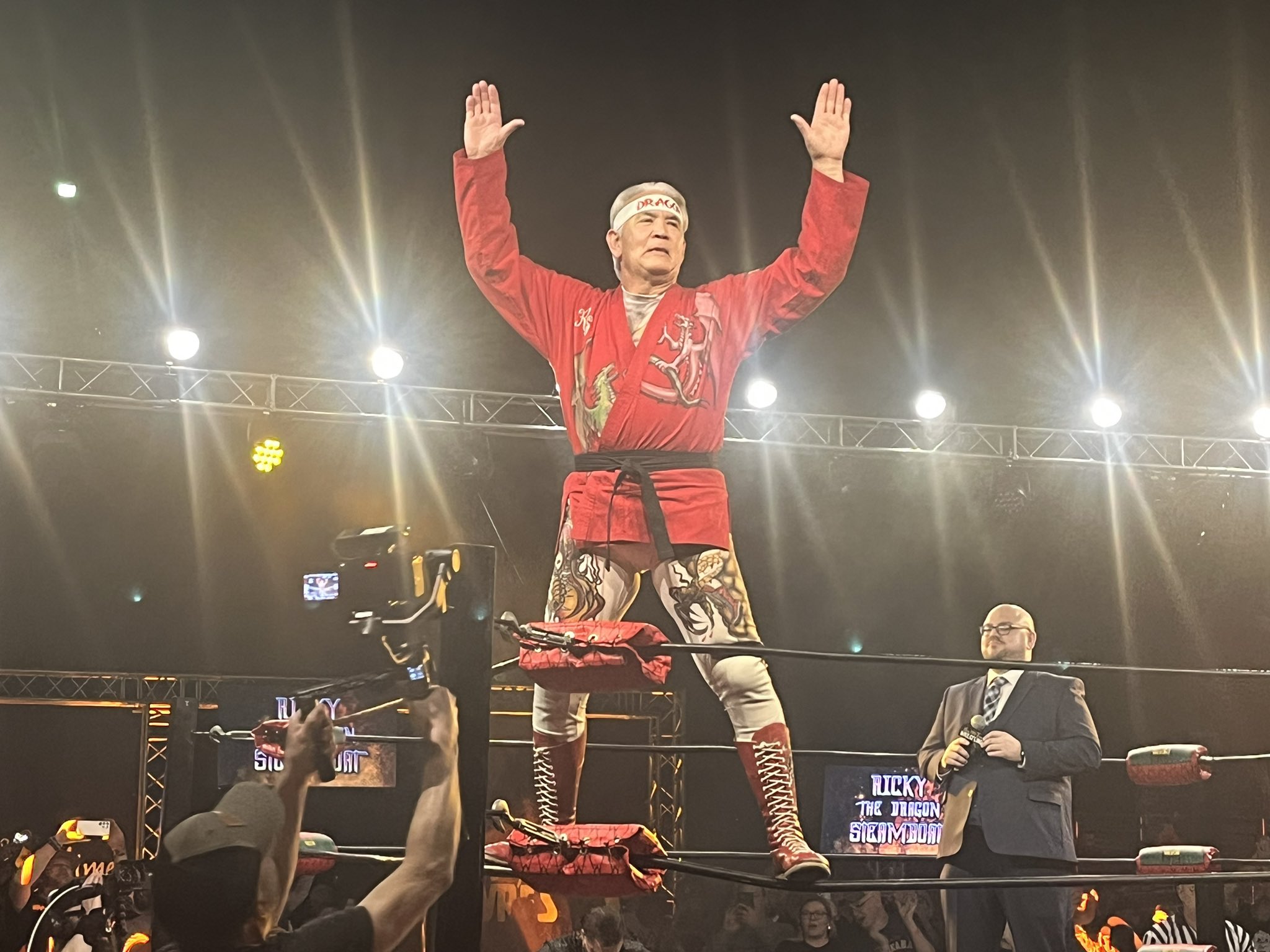 Ricky Steamboat turned down AEW role, doesn’t want to be on the road