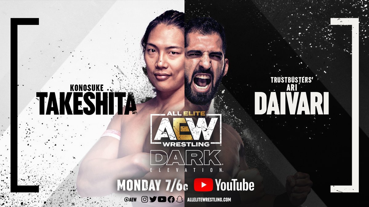Ten matches announced for AEW Dark: Elevation