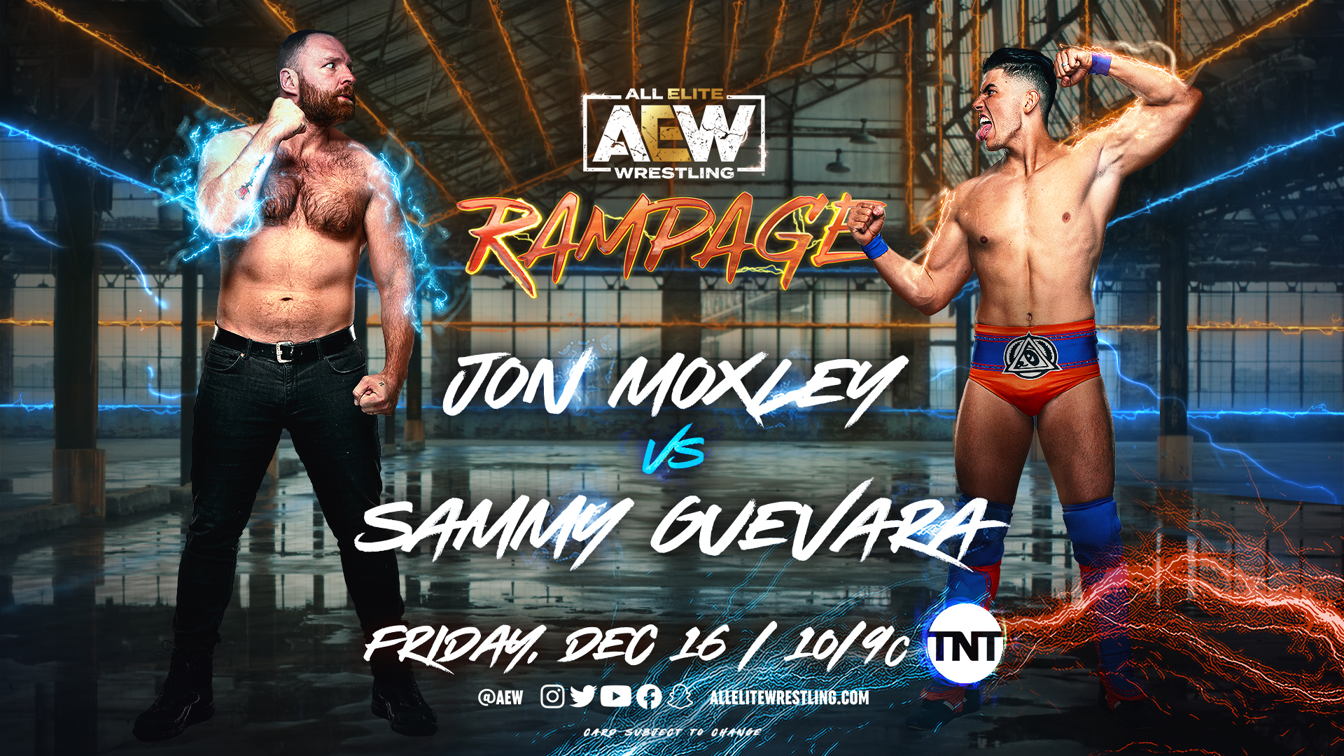Jon Moxley vs. Sammy Guevara announced for AEW Rampage